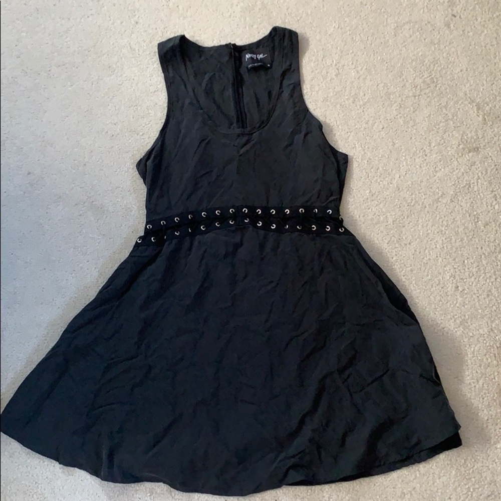 Nasty gal Black skater dress